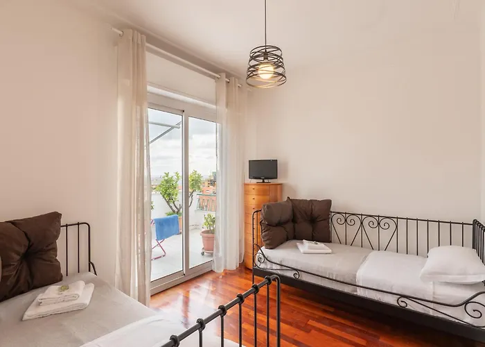 公寓 Guesthost - Penthouse With Terrace *