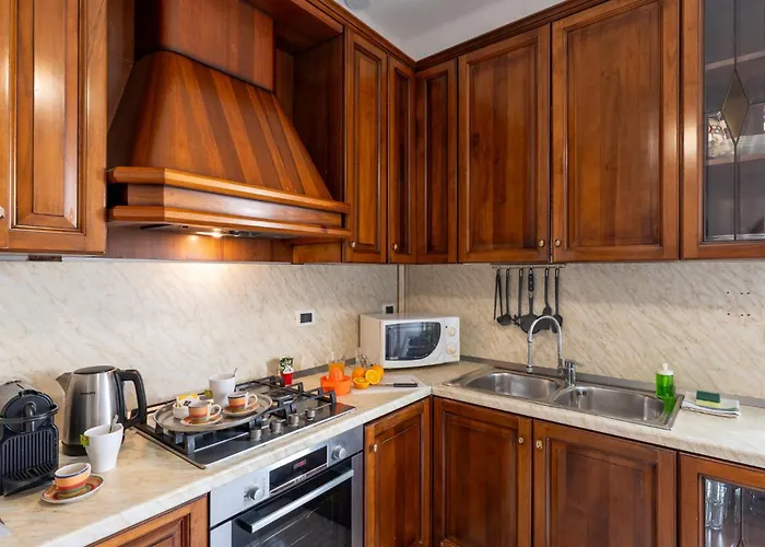 公寓 Guesthost - Penthouse With Terrace