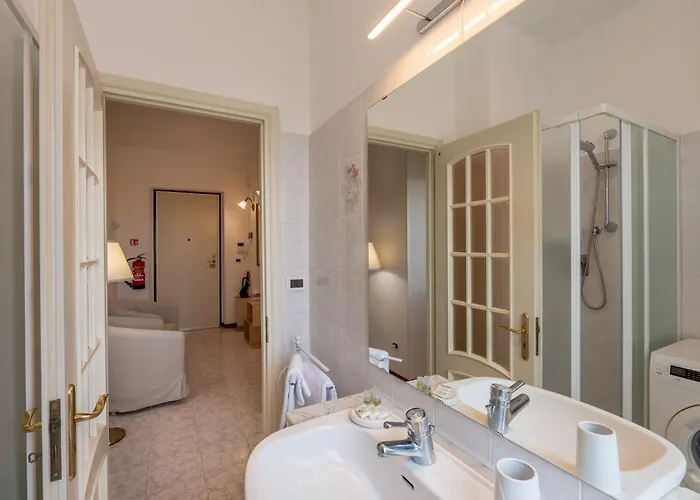 公寓 Guesthost - Penthouse With Terrace 圣雷默